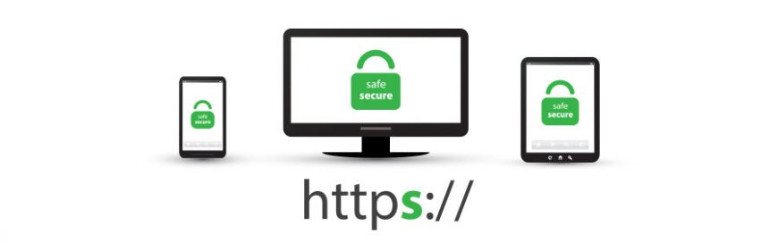 Safe web browsing requires HTTPS